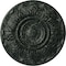 Ekena Millwork Whitman Ceiling Medallion (For Canopies up to 3 3/4"), 13"OD x 1 3/8"P, Painted Turtle Crackle CM13WHPTC - alternate 1